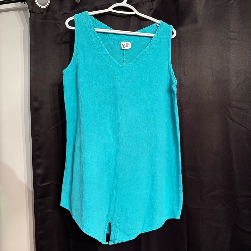 Oh‎ my gauze ! Sleeveless thank top blouse